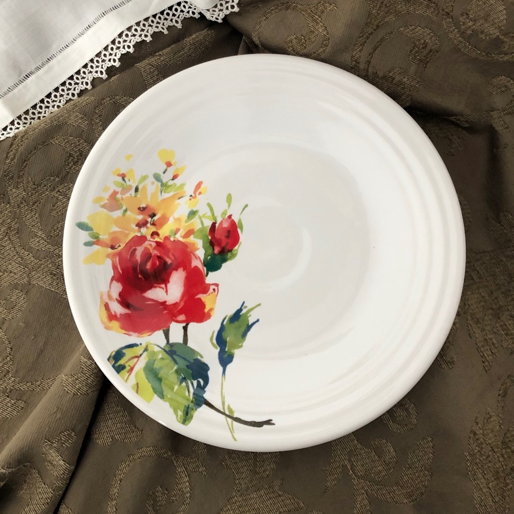 Fiesta 9-in. Floral Bouquet Buffet Plate